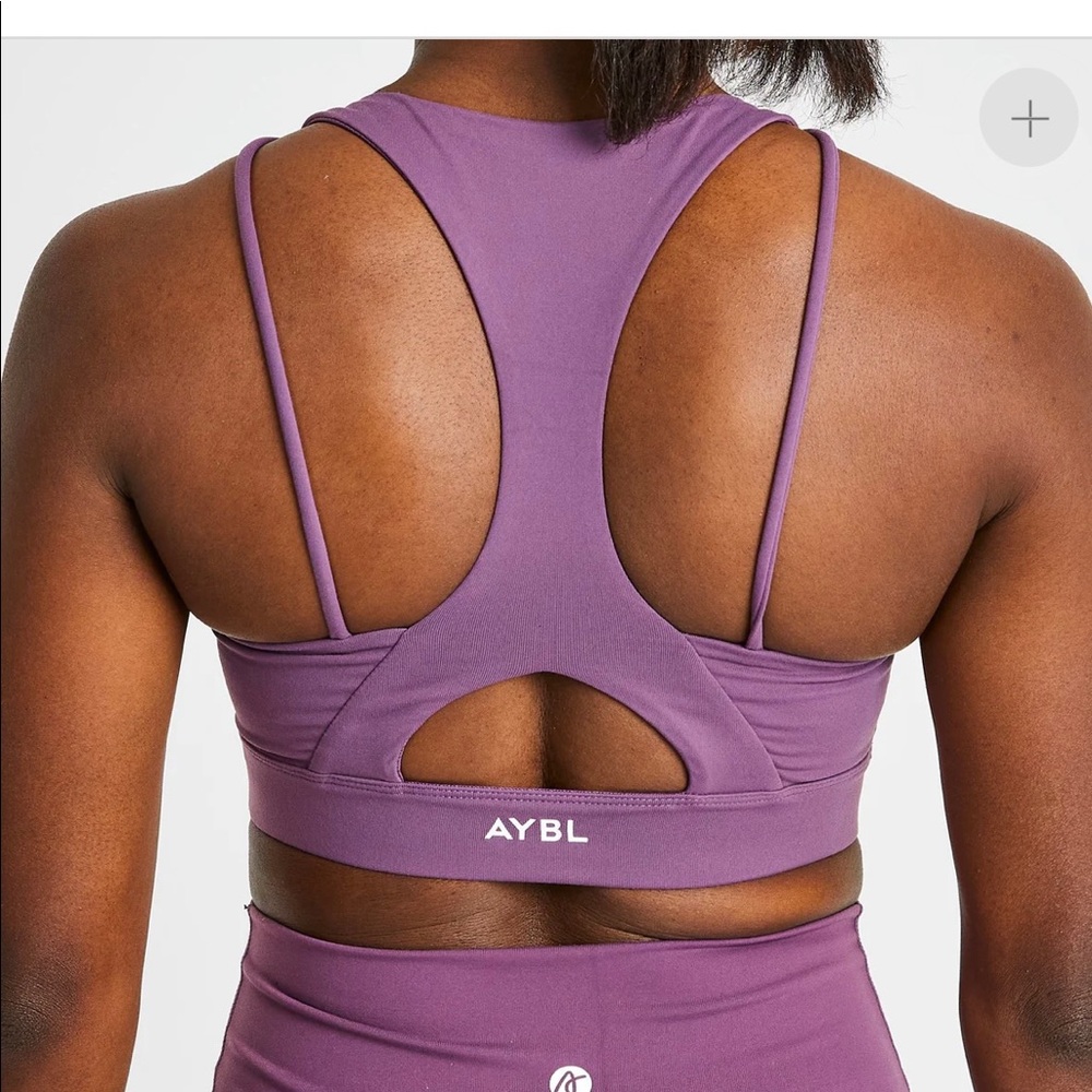 AYBL Sports Bra - core purple, size Medium